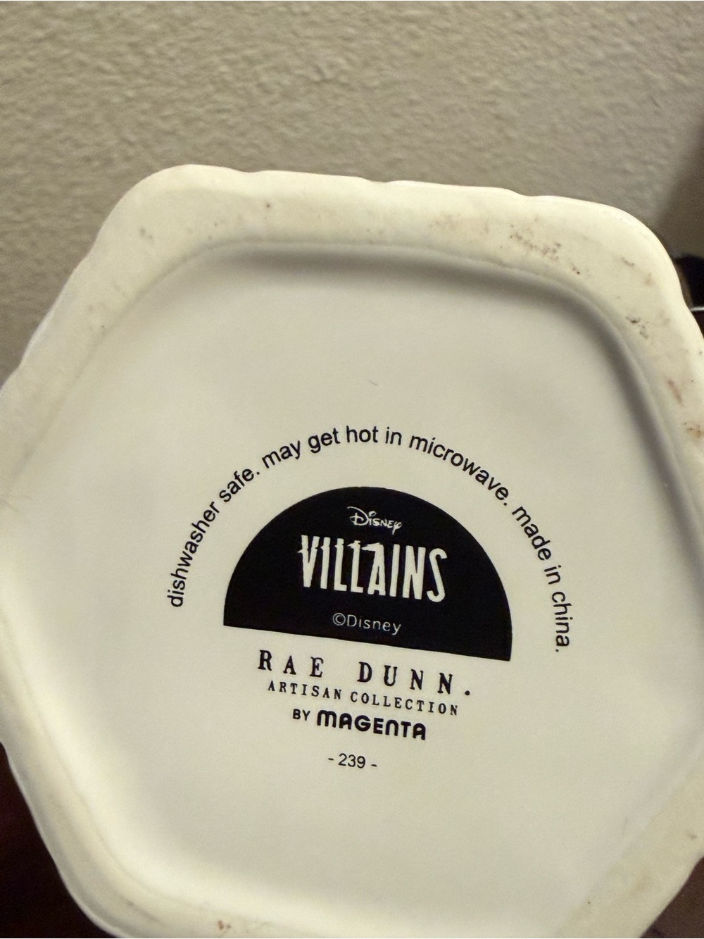 Rae Dunn x Disney White 'Queens of Mean' Ceramic Mug with Colorful Villain Art - Picture 7 of 9